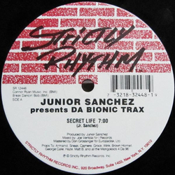 Junior Sanchez Da Bionic Trax Vinyl 12" USED