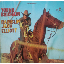 Ramblin' Jack Elliott Young Brigham Vinyl LP USED