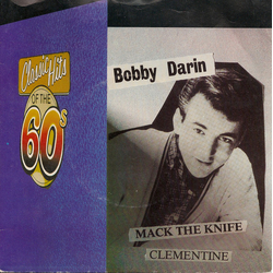 Bobby Darin Mack The Knife / Clementine Vinyl 7" USED