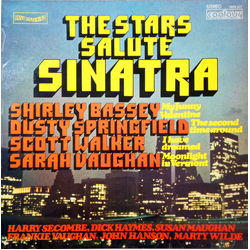 Various The Stars Salute Sinatra Vinyl LP USED