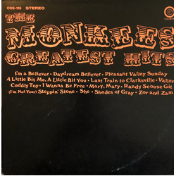 The Monkees Greatest Hits Vinyl LP USED