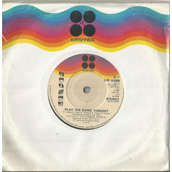 Kansas (2) Play The Game Tonight Vinyl 7" USED
