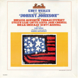 Kurt Weill Johnny Johnson Vinyl LP USED