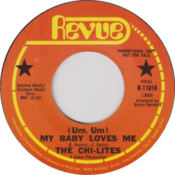 The Chi-Lites (Um, Um) My Baby Loves Me USED VINYL 7INCH 45 RPM SINGLE PROMO