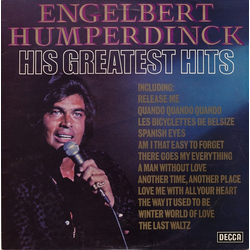 Engelbert Humperdinck His Greatest Hits Vinyl LP USED