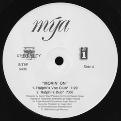 Mya Movin' On Vinyl 12" USED