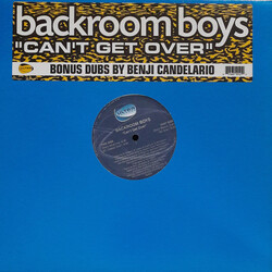 Backroom Boys Can't Get Over USED VINYL 12INCH 33 S RPM