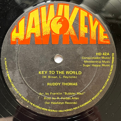 Ruddy Thomas Key To The World Vinyl 12" USED
