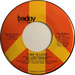Black Ivory Time Is Love Vinyl 7" USED