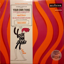 Hal Hester / Danny Apolinar / Donald Driver Your Own Thing (Original Cast Recording) Vinyl LP USED