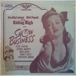 Dorothy Lamour / Dick Powell (2) / Eddie Cantor Riding High / Show Business Vinyl LP USED