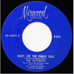 The Olympics Baby, Do The Philly Dog Vinyl 7" USED