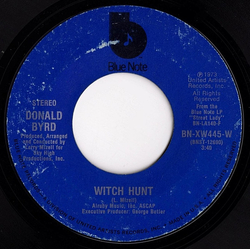 Donald Byrd Witch Hunt / Woman Of The World Vinyl 7" USED