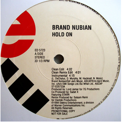 Brand Nubian Hold On Vinyl 12" USED