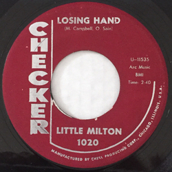 Little Milton Losing Hand / I Wonder Why Vinyl 7" USED