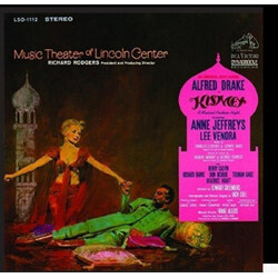 Alfred Drake / Richard Rodgers Kismet Original Cast Music Theatre Of Lincoln Center Vinyl LP USED