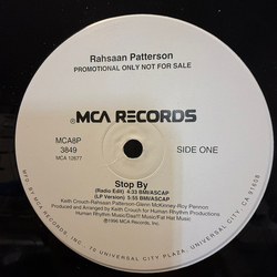 Rahsaan Patterson Stop By Vinyl 12" USED