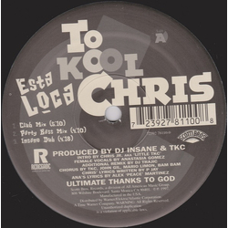 To Kool Chris Esta Loca Vinyl 12" USED
