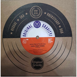 Junior Dell & The D-Lites / Woodfield Rd Allstars Cool Right Down / Cool Version Vinyl 7" USED