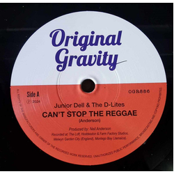 Junior Dell & The D-Lites Can't Stop The Reggae Vinyl 7" USED