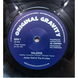 Junior Dell & The D-Lites Valerie Vinyl 7" USED
