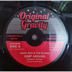 Junior Dell & The D-Lites Jump Around Vinyl 7" USED