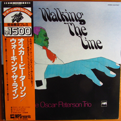 The Oscar Peterson Trio Walking The Line Vinyl LP USED