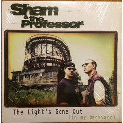 Sham & The Professor The Light's Gone Out (In My Backyard) Vinyl 12" USED