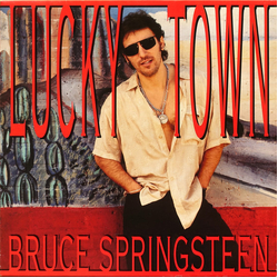 Bruce Springsteen Lucky Town Vinyl LP USED