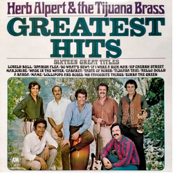 Herb Alpert & The Tijuana Brass Greatest Hits (Sixteen Great Titles) Vinyl LP USED