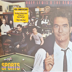 Huey Lewis & The News Sports Vinyl LP USED
