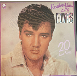 Elvis Presley Rendez-Vous Avec Elvis (20 Love Songs) Vinyl LP USED