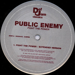 Public Enemy Fight The Power Vinyl 12" USED