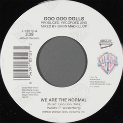 Goo Goo Dolls We Are The Normal Vinyl 7" USED