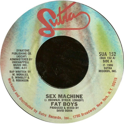 Fat Boys Sex Machine Vinyl 7" USED