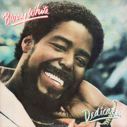 Barry White Dedicated Vinyl LP USED