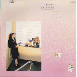 Nanci Griffith Little Love Affairs Vinyl LP USED