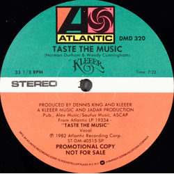 Kleeer Taste The Music Vinyl 12" USED