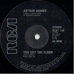 Arthur Adams You Got The Floor Vinyl 12" USED