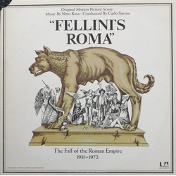 Nino Rota Fellini's Roma (Original Motion Picture Score) Vinyl LP USED