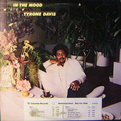 Tyrone Davis In The Mood With Tyrone Davis Vinyl LP USED