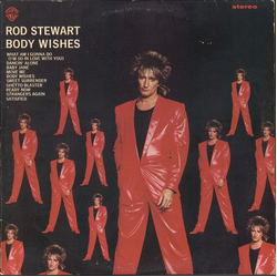 Rod Stewart Body Wishes Vinyl LP USED