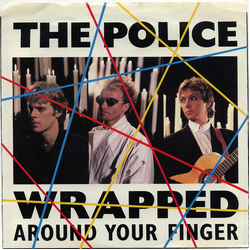 The Police Wrapped Around Your Finger Vinyl 7" USED
