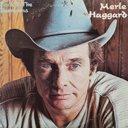 Merle Haggard Back To The Barrooms Vinyl LP USED