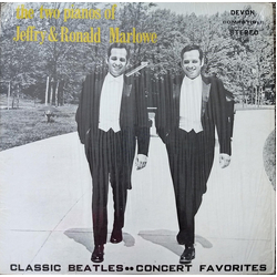 Jeffry Marlowe / Ronald Marlowe The Two Pianos Of Jeffry & Roland Marlowe.Classic Beatles ..Concert Favorites Vinyl LP USED