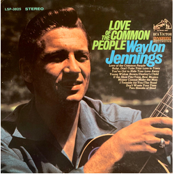 Waylon Jennings Love Of The Common People Vinyl LP USED