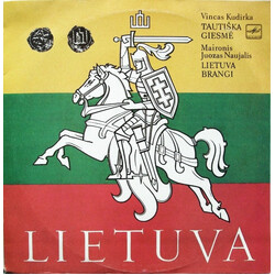 Vincas Kudirka / Maironis / Juozas Naujalis Tautiaka Giesm / Lietuva Brangi USED VINYL 12INCH 33 S RPM