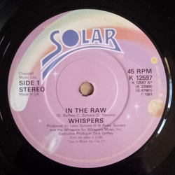 The Whispers In The Raw Vinyl 7" USED