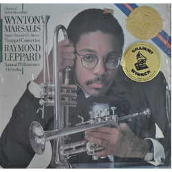 Joseph Haydn / Johann Nepomuk Hummel / Leopold Mozart / Wynton Marsalis / National Philharmonic Orchestra / Raymond Leppard Trumpet Concertos Vinyl LP