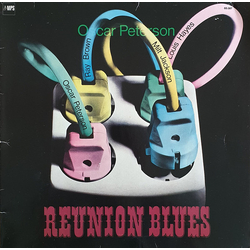 Oscar Peterson / Milt Jackson Reunion Blues Vinyl LP USED